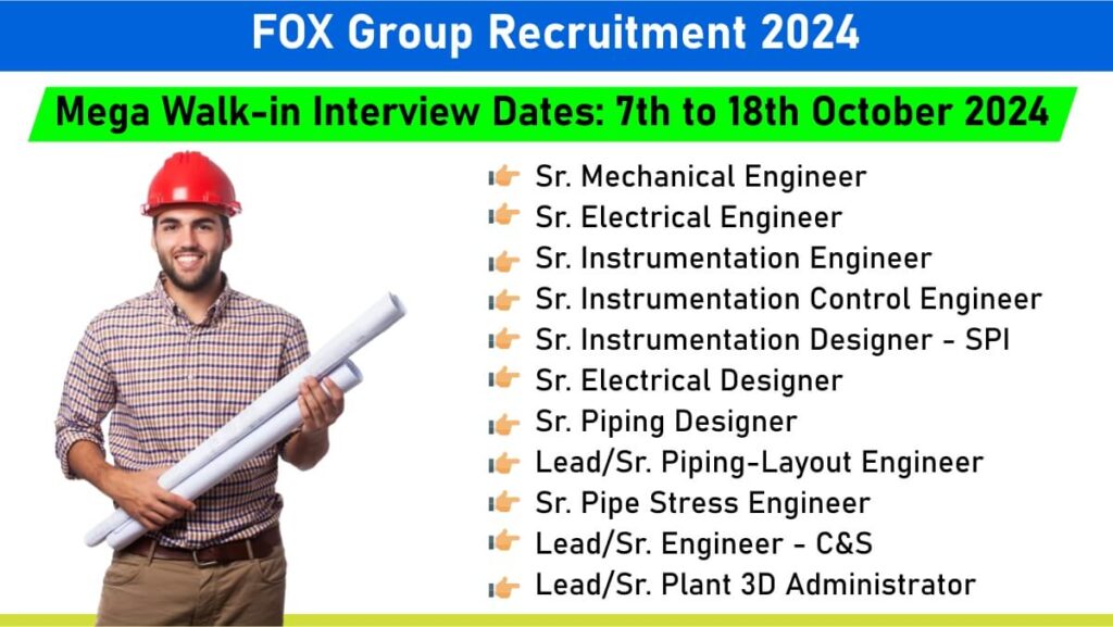 FOX Group Recruitment 2024