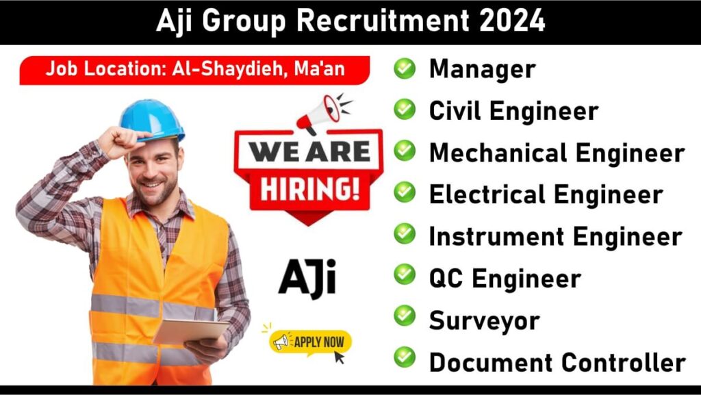 AJi Group Recruitment 2024