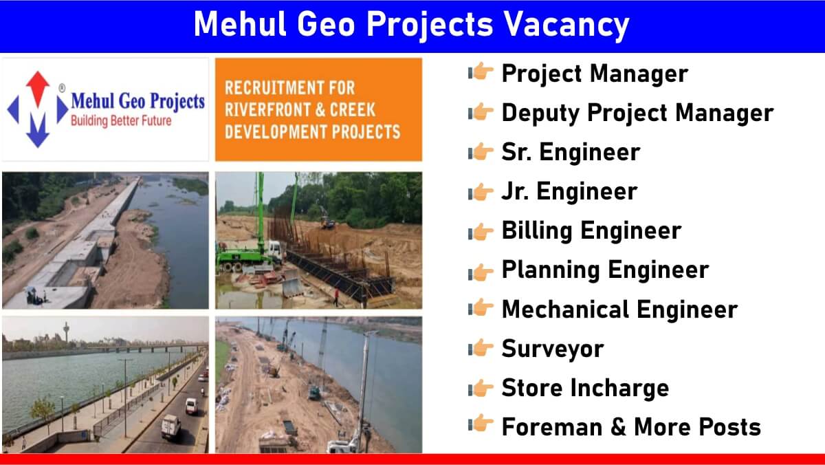 Mehul Geo Projects Vacancy