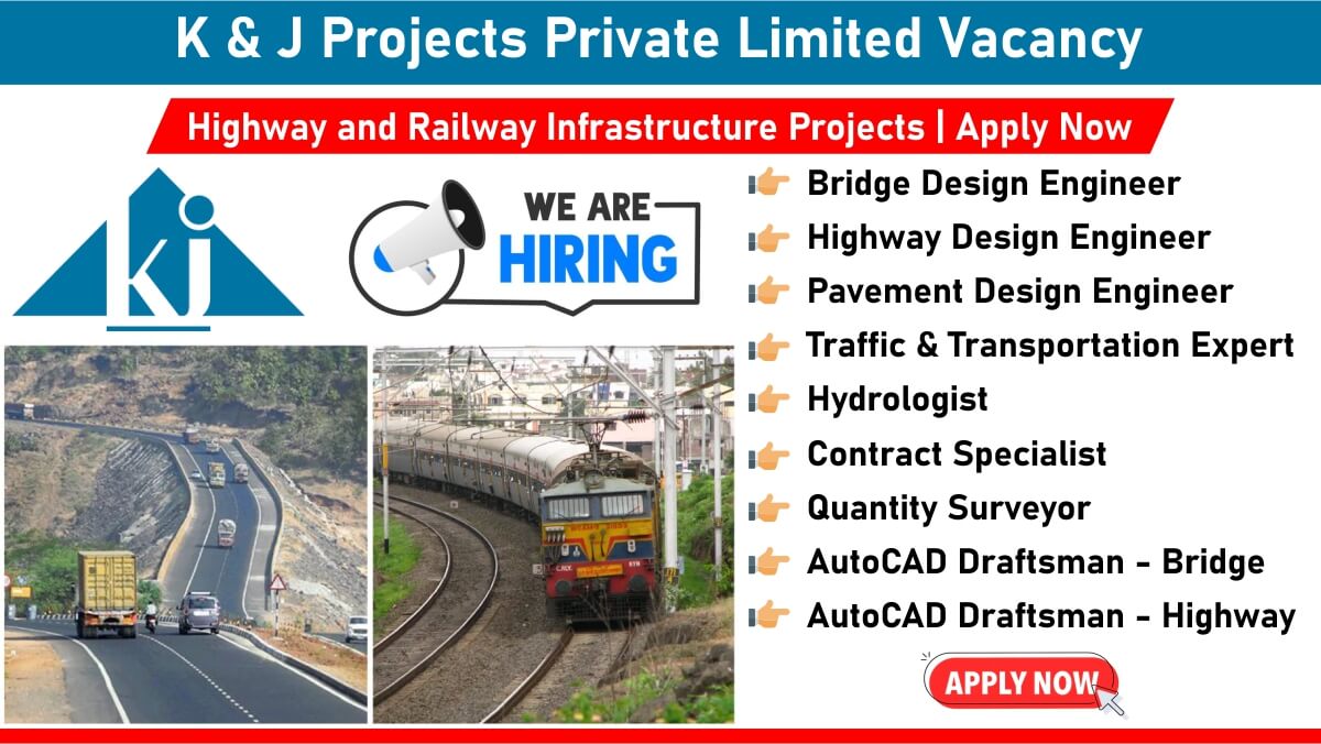 K & J Projects Private Limited Vacancy