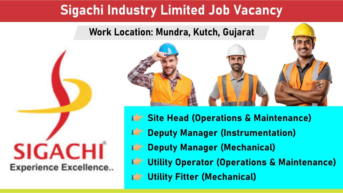 Sigachi Industry Limited Careers