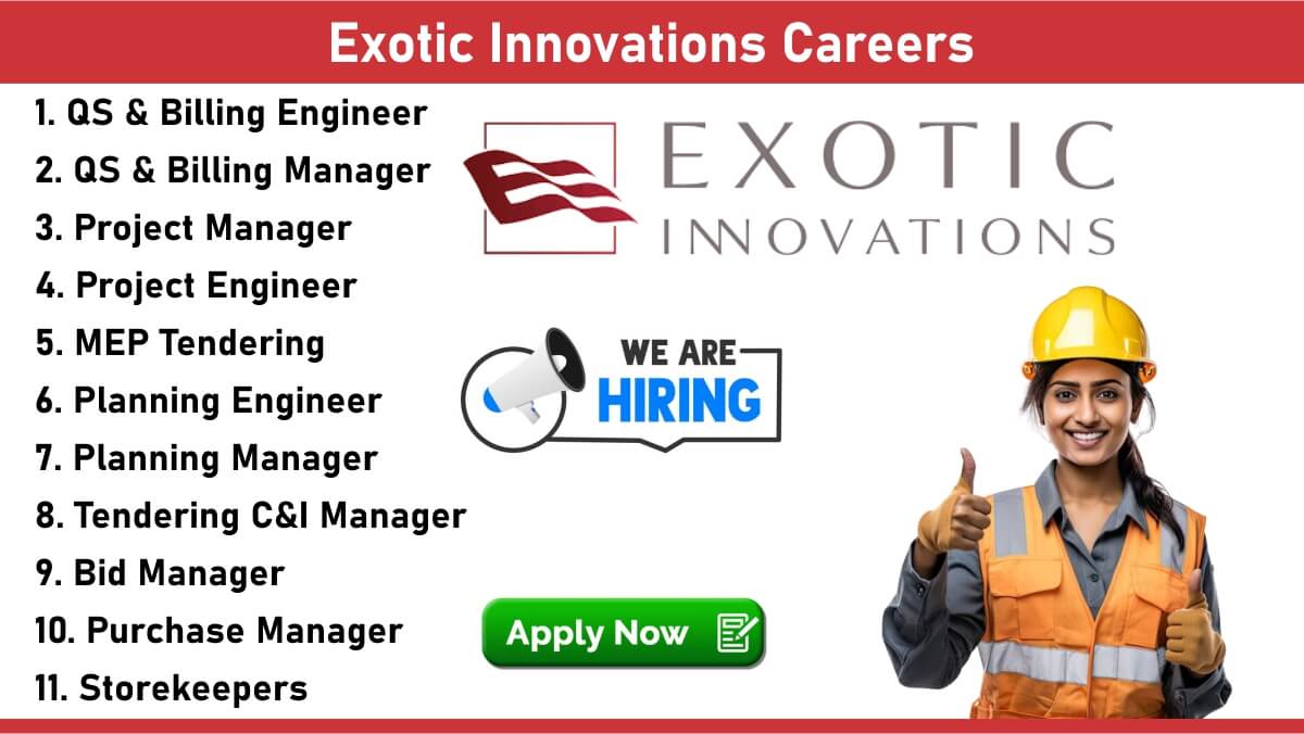 Exotic Innovations Careers