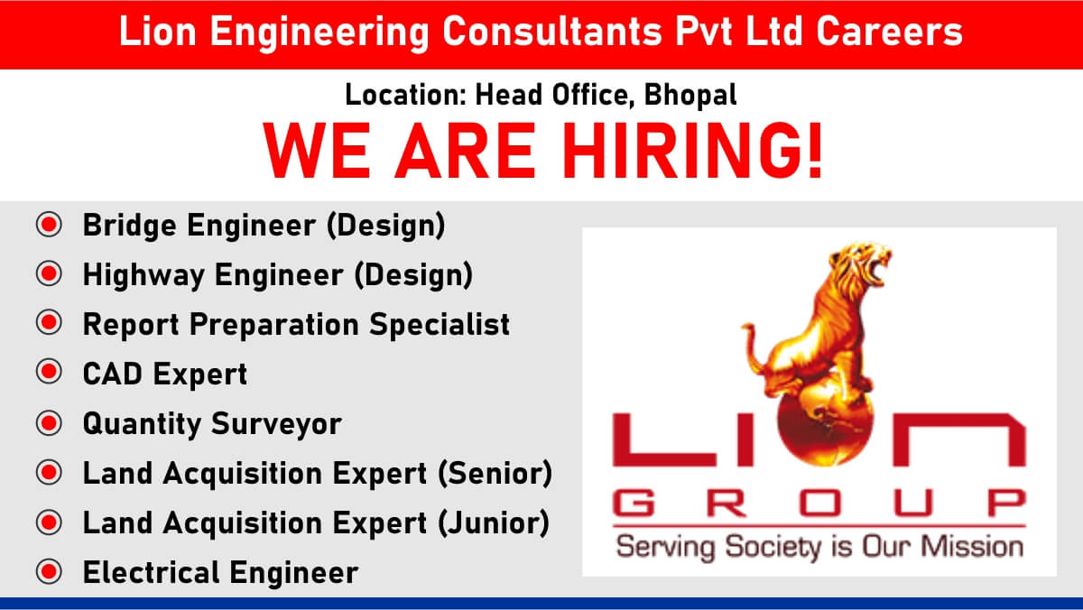 Lion Engineering Consultants Pvt Ltd Vacancy