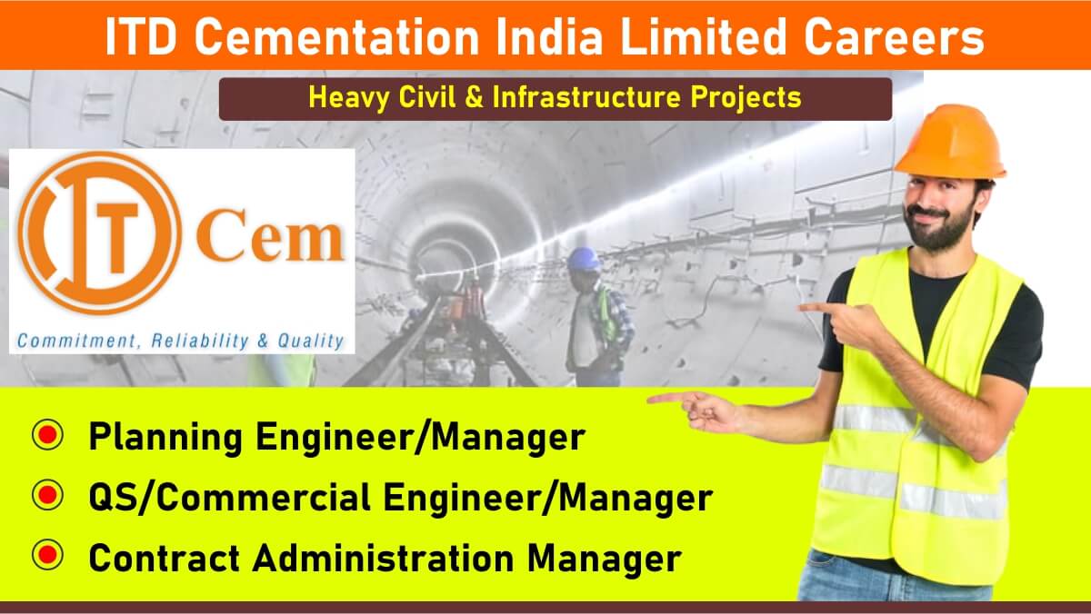 ITD Cementation India Limited Vacancy