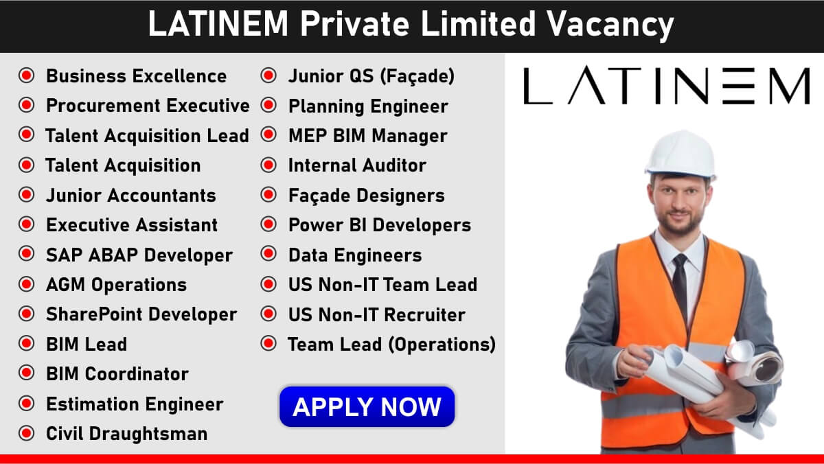 LATINEM Private Limited Vacancy