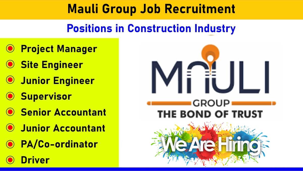 Mauli Group Job Recruitment