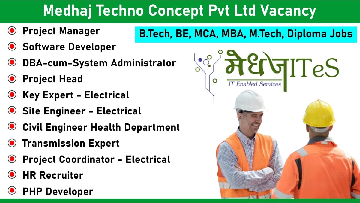 Medhaj Techno Concept Pvt Ltd Vacancy