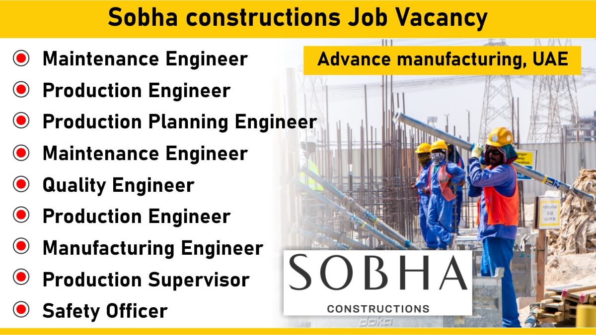 Sobha constructions Job Vacancy