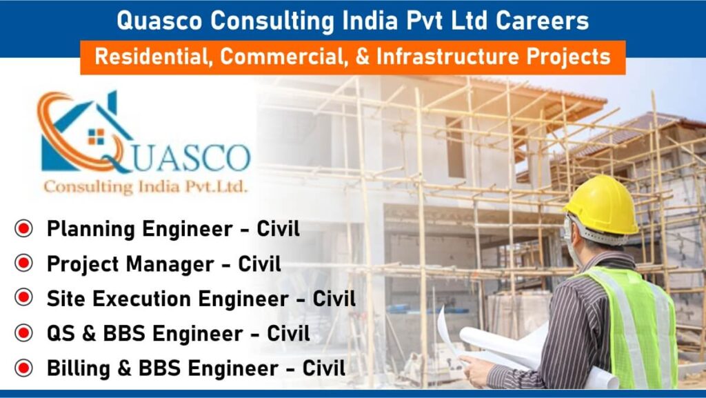 Quasco Consulting India Pvt Ltd Vacancy